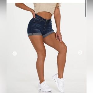 NVGTN Jean shorts. Sold out online. New with tags. Never worn. Size S